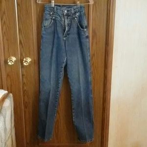 Vintage denim Rockies jeans tagged 5/6 25X33.5